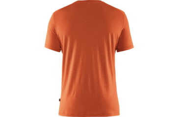 Image of Fjallraven Bergtagen Thinwool SS - Mens, Hokkaido Orange, Small, F87192-208-S