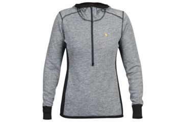 Image of Fjallraven Bergtagen Woolterry Hoodie - Womens, Grey, Extra Small, F89871-020-XS
