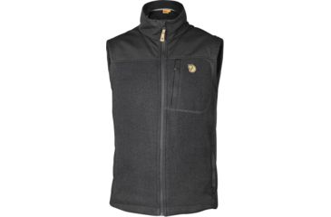 Image of Fjallraven Buck Fleece Vest - Mens, Graphite, Small, F81727-031-S