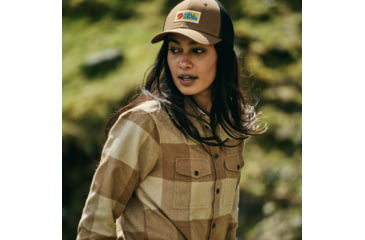 Image of Fjallraven Canada Shirt - Women's, Buckwheat Brown-Light Beige, Extra Small, F90835-232-191-XS