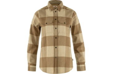 Image of Fjallraven Canada Shirt - Women's, Buckwheat Brown-Light Beige, Extra Small, F90835-232-191-XS