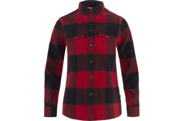 Image of Fjallraven Canada Shirt - Womens, Red, Medium, 424356