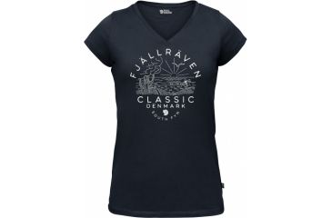 Image of Fjallraven Classic DK T-Shirt Womens, Navy, L F89974-560-L