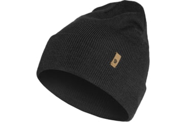 Image of Fjallraven Classic Knit Hat, Black, One Size