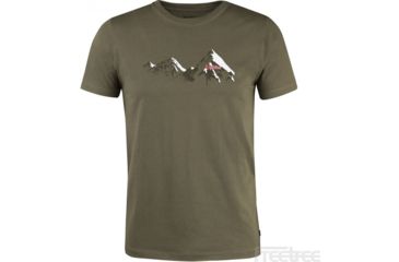 Image of Fjallraven Classic Mountain T-Shirt - Men's-Tarmac-X-Small