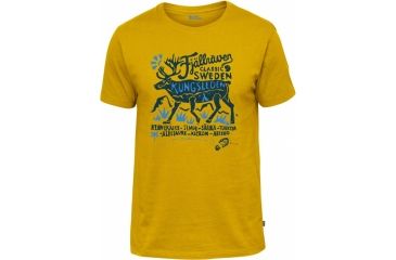 Image of Fjallraven Classic SWE T-Shirt Mens, Dandelion, XXL F81944-154-XXL