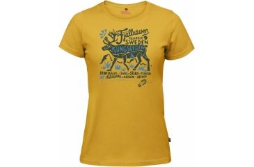 Image of Fjallraven Classic SWE T-Shirt Womens, Dandelion, M F89976-154-M