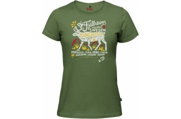 Image of Fjallraven Classic SWE T-Shirt Womens, Fern, S F89976-618-S