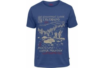 Image of Fjallraven Classic US T-Shirt Mens, Deep Blue, XS F81945-527-XS