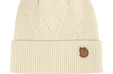 Image of Fjallraven Directional Rib Beanie, Chalk White, One Size, F78143-113-OS