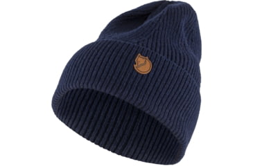 Image of Fjallraven Directional Rib Beanie, Dark Navy, One Size, F78143-555-OS