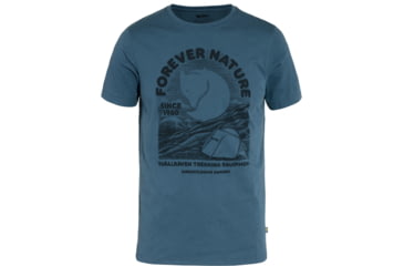 Image of Fjallraven Equipment T-Shirt - Mens, Indigo Blue, Extra Small, F86976-534-XS