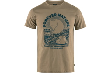 Image of Fjallraven Equipment T-Shirt - Mens, Suede Brown, 2XL, F86976-244-XXL