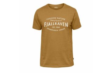 Image of Fjallraven Est. 1960 T-Shirt - Mens, Acorn, Extra Small, F81946-166-XS