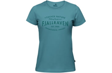 Image of Fjallraven Est 1960 T-Shirt - Womens, Lagoon, F89979-506-XL