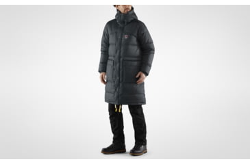 Image of Fjallraven Expedition Down Parka - Mens, Black, Small, F86125-550-S