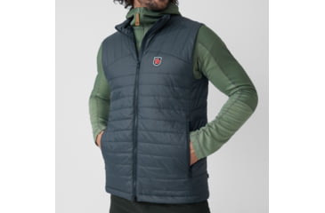 Image of Fjallraven Expedition X-Latt Vest - Mens, Navy, Small, F87076-560-S