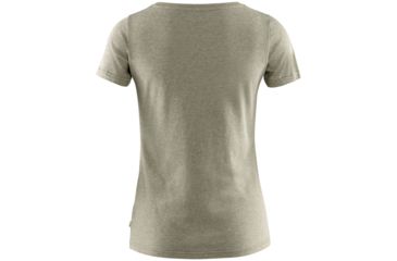 Image of Fjallraven Fikapaus T-Shirt - Womens, Light Olive/Melange, Medium, F83512-622-999-M