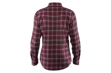 Image of Fjallraven Fjallim Shirt Long Sleeve - Mens, Dark Garnet, Large, F82995-356-L
