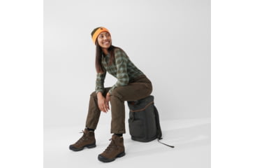 Image of Fjallraven Forest Hybrid Trousers - Womens, Dark Olive, 36, Long, F86370-633-36/L
