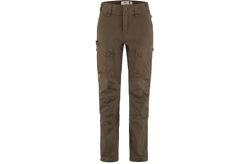 Image of Fjallraven Forest Hybrid Trousers - Womens, Dark Olive, 36, Long, F86370-633-36/L
