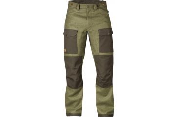 Image of Fjallraven Forest Trousers No. 6 - Men's-Dark Olive-32 Waist