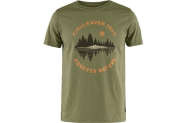 Image of Fjallraven Forestirror T-Shirt - Mens, Green, Large, F87045-620-L