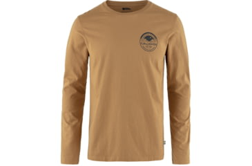 Image of Fjallraven Forever Nature Badge Long Sleeve - Mens, Buckwheat Brown, Extra Large, F87303-232-XL