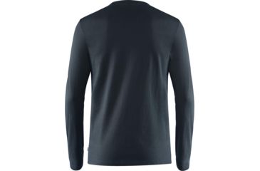 Image of Fjallraven Forever Nature Badge LS - Mens, Dark Navy, Small, F87303-555-S