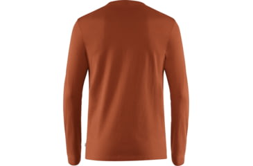 Image of Fjallraven Forever Nature Badge LS T-Shirt - Mens, Autumn Leaf, Extra Small, F87303-215-XS