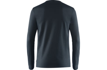 Image of Fjallraven Forever Nature Badge LS T-Shirt - Mens, Dark Navy, Extra Large, F87303-555-XL