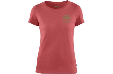 Image of Fjallraven Forever Nature Badge T-Shirt - Womens, Dahlia, Medium, F89877-307-M