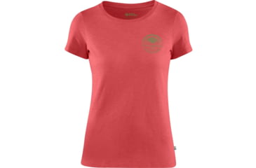 Image of Fjallraven Forever Nature Badge T-Shirt - Womens, Extra Large, Dahlia, F89877-307-XL
