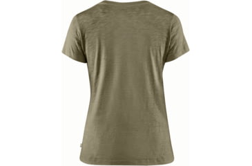 Image of Fjallraven Forever Nature Badge T-Shirt - Womens, Extra Large, Light Olive, F89877-622-XL