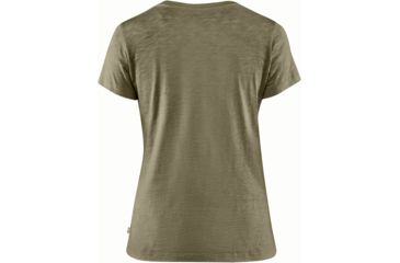 Image of Fjallraven Forever Nature Badge T-Shirt - Womens, Light Olive, Medium, F89877-622-M