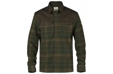 Image of Fjallraven Granit Shirt - Mens-Green-Large
