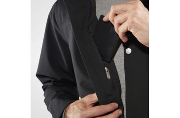 Image of Fjallraven Greenland Eco-Shell Jacket - Mens, Black, Large, F87205-550-L