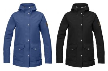 Image of Fjallraven Greenland Eco-Shell Jacket - Women's, Deep Blue, Dusk