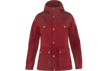 Image of Fjallraven Greenland Jacket - Womens, Pomegranate Red/Bordeaux Red, Extra Small, F89997-346-347-XS