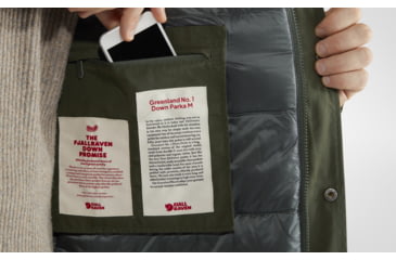 Image of Fjallraven Greenland No. 1 Down Parka - Mens, Deep, Medium, F87012-662-M