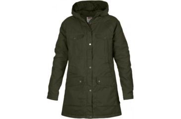 Image of Fjallraven Greenland Parka - Womens-Dark Olive-Large fjr0112-Dark Olive-Large
