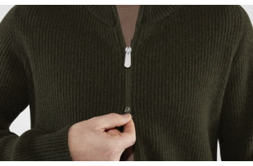 Image of Fjallraven Greenland Re-Wool Cardigan - Mens, Deep, 2XL, F87226-662-XXL