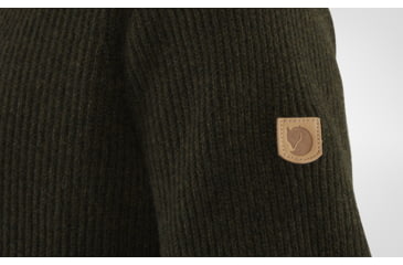 Image of Fjallraven Greenland Re-Wool Cardigan - Mens, Deep, 2XL, F87226-662-XXL