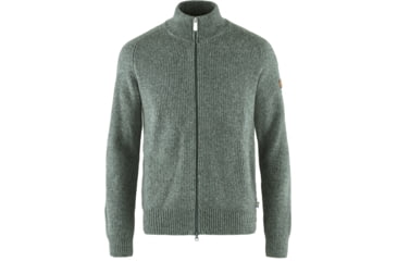 Image of Fjallraven Greenland Re-Wool Cardigan - Mens, Thunder, Large, F87226-026-L