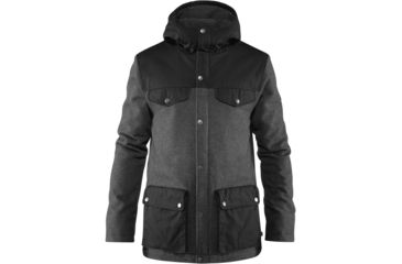Image of Fjallraven Greenland Re-wool Jacket - Mens, Grey, Small, F82976-020-S