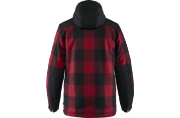 Image of Fjallraven Greenland Re-Wool Jacket - Mens, Red/Black, 2XL, F82976-320-550-XXL