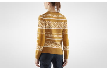 Image of Fjallraven Greenland Re-Wool Pattern Knit - Womens, Acorn, Large, F83523-166-L