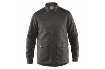 Image of Fjallraven Greenland Re-wool Shirt Jacket - Mens, Grey, S, F82994-020-S