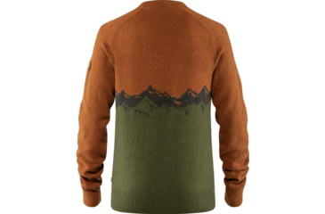 Image of Fjallraven Greenland Re-Wool View Sweater - Mens, Autumn Leaf, Medium, F87225-215-M