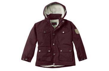 Image of Fjallraven Greenland Winter Jacket - Kids-Dark Garnet